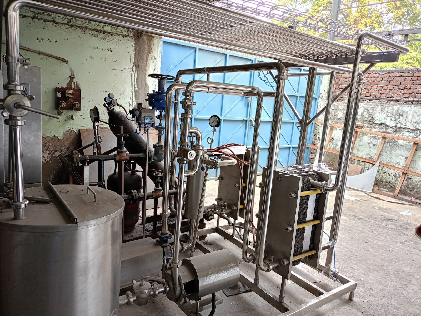 BDM- 300 Lph Paneer Pasteurizer