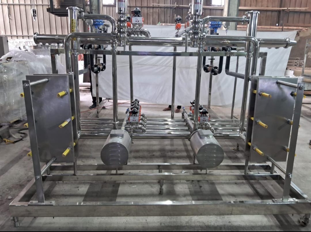 2000 LPH Fully Automatic CIP System